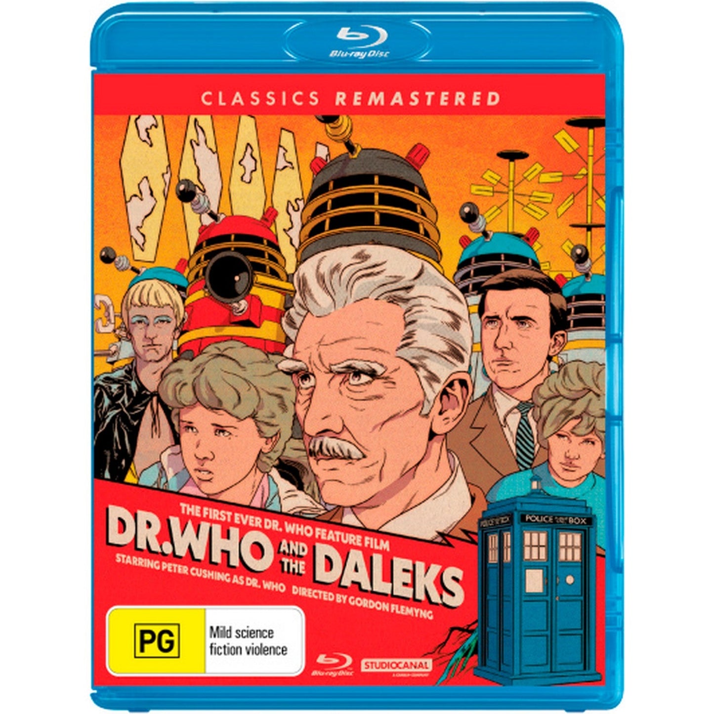 Doctor Who and The Daleks  (Classics Remastered) Blu-Ray