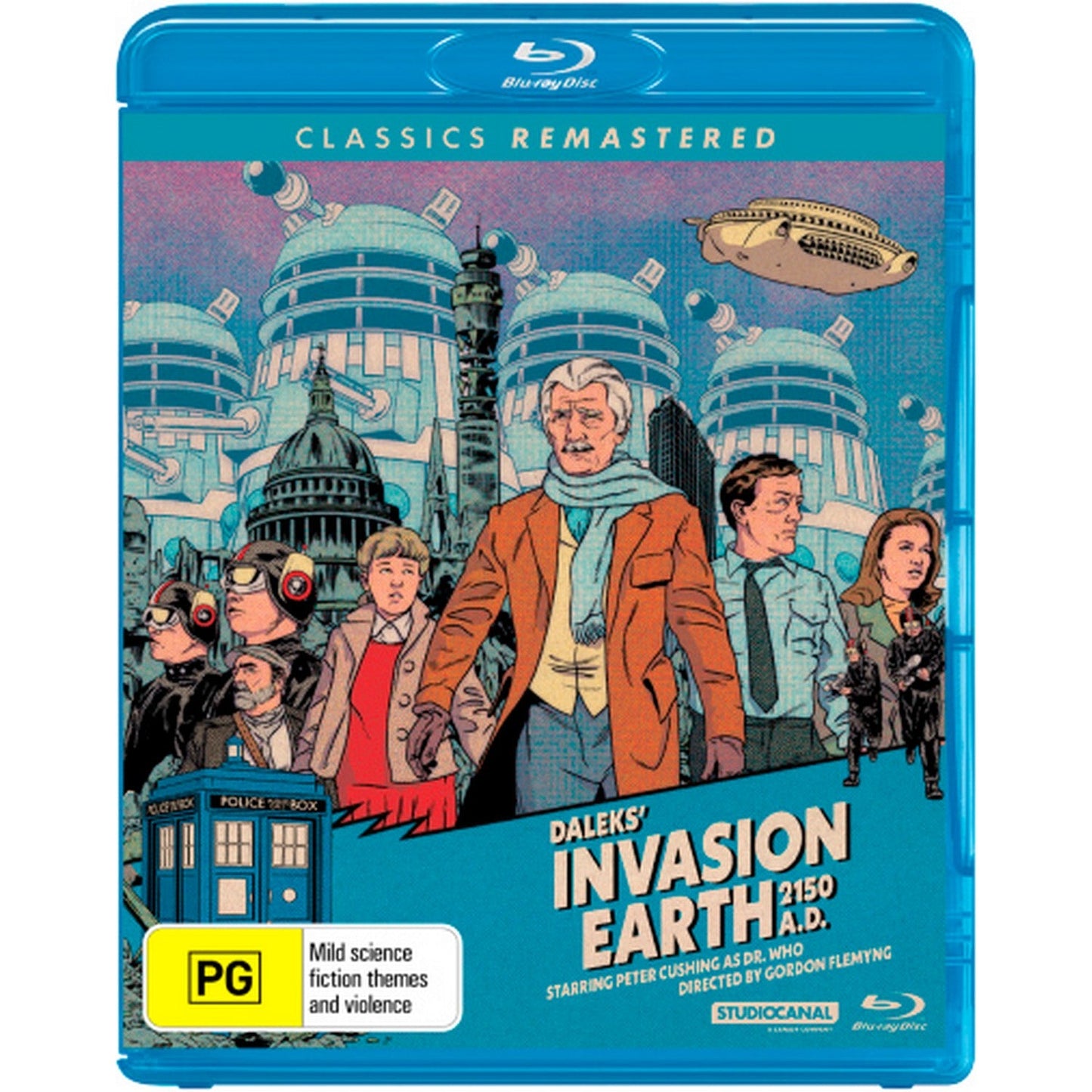 Daleks' Invasion Earth 2150 A.D. (Classics Remastered) Blu-Ray