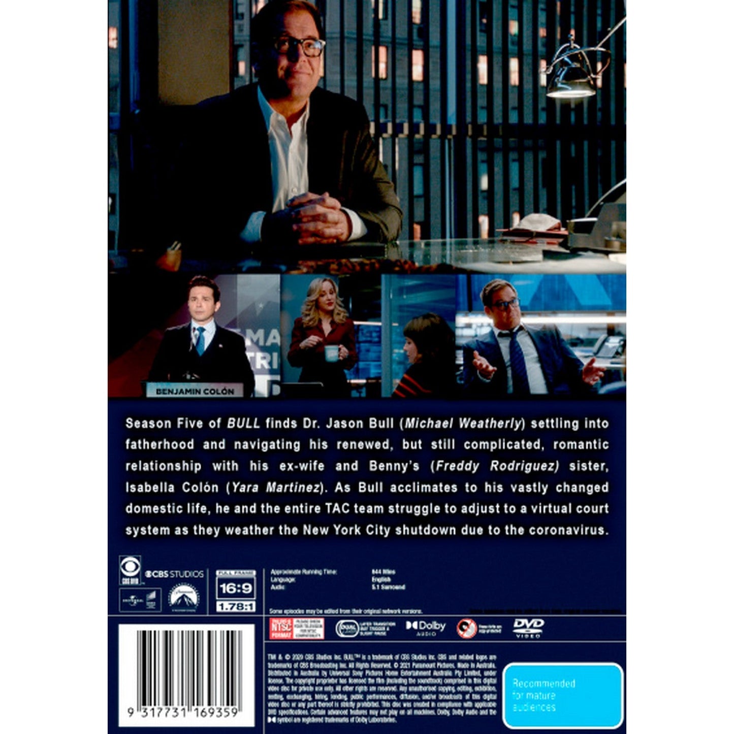 Bull: Season 5 DVD