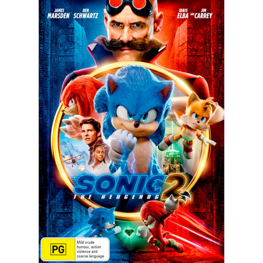 Sonic The Hedgehog 2 DVD