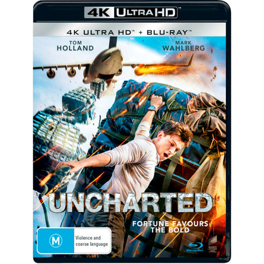 Uncharted 4K UltraHD + Blu-Ray