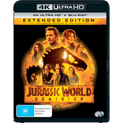 Jurassic World: Dominion 4K UltraHD + Blu-Ray