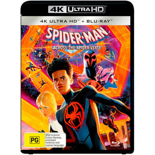 Spider-Man: Across The Spider-Verse  4K UltraHD + Blu-Ray