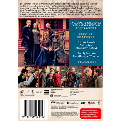 Outlander: Season 6 DVD