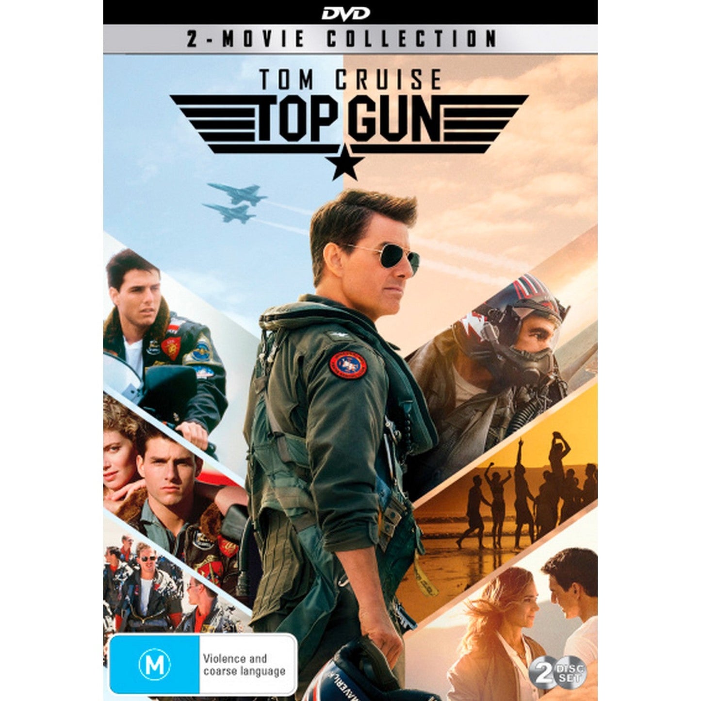 2 Movie Collection: (Top Gun / Top Gun: Maverick) DVD Box Set