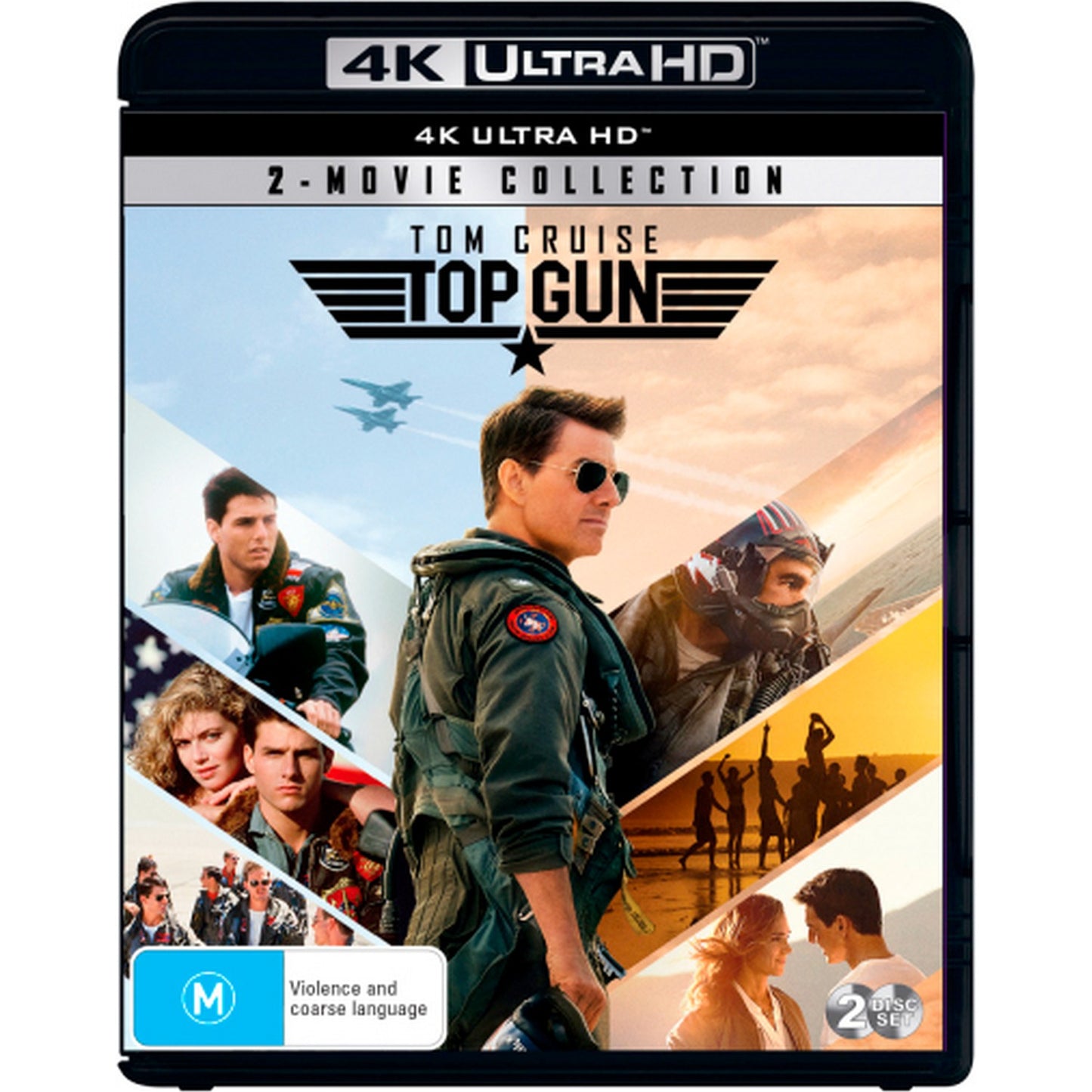 2 Movie Collection: (Top Gun / Top Gun: Maverick) 4K UltraHD Box Set