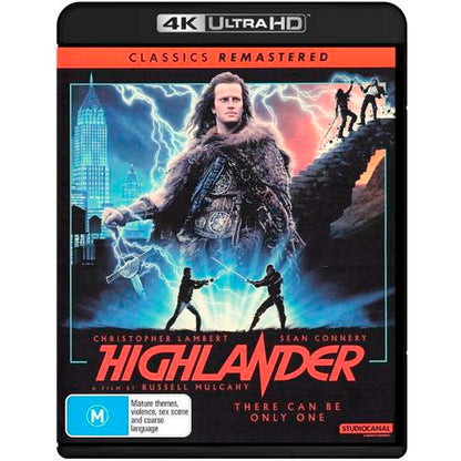 Highlander (Classics Remastered) (1986) 4K UltraHD