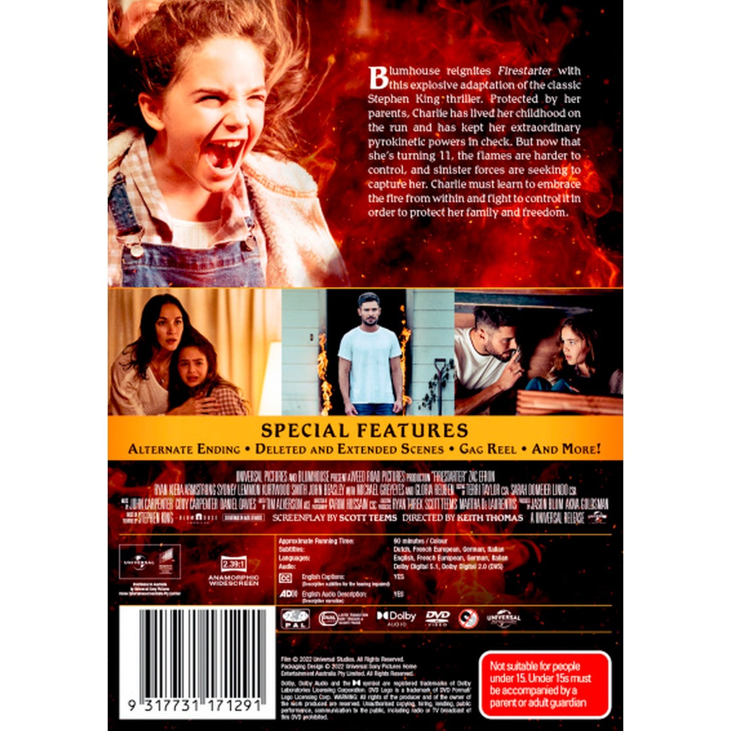 Firestarter (2022) (Collector's Edition) DVD