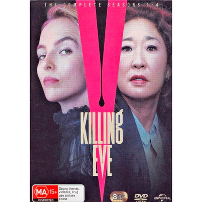 Killing Eve: Seasons 1 - 4 DVD Box Set