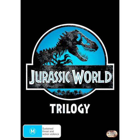 Jurassic World Trilogy: Jurassic World / Jurassic World: Fallen Kingdom / Jurassic World: Dominion DVD Box Set