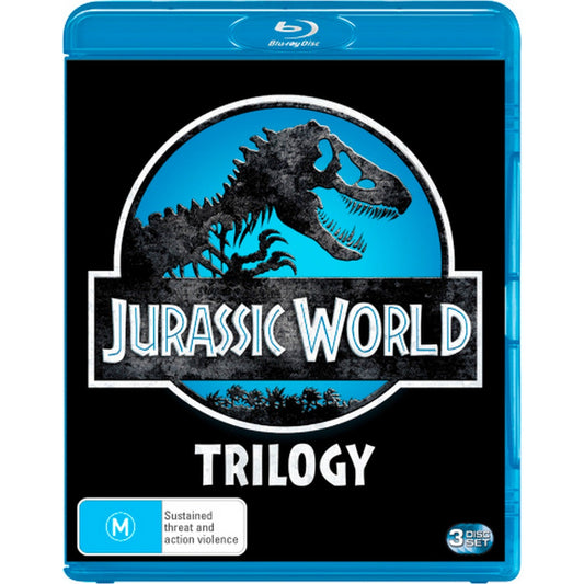 Jurassic World Trilogy: Jurassic World / Jurassic World: Fallen Kingdom / Jurassic World: Dominion Blu-Ray