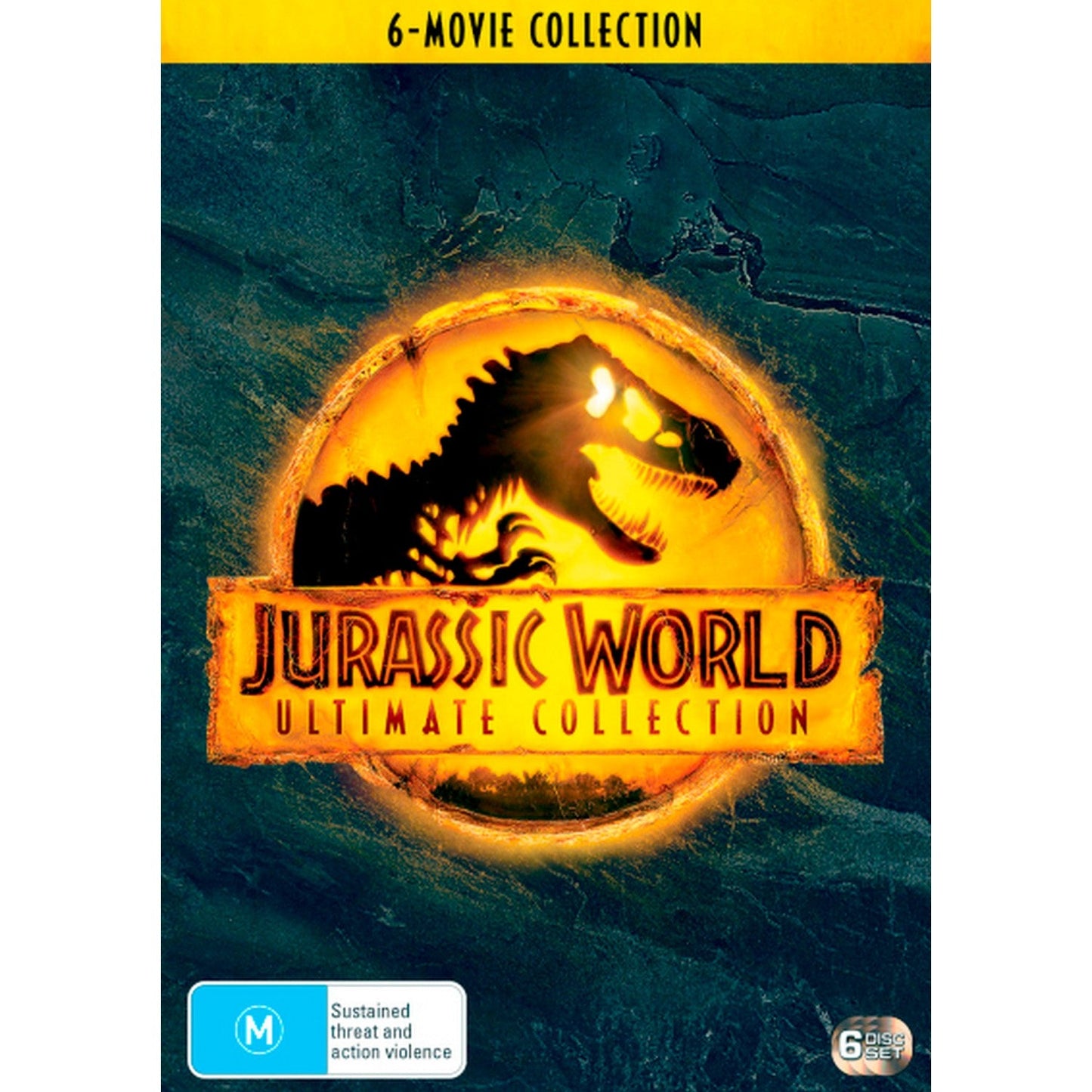 Jurassic World: Ultimate Collection: Jurassic Park 1 - 3 / Jurassic World / Jurassic World: Fallen Kingdom / Jurassic World: Dominion DVD Box Set