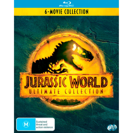 Jurassic Ultimate Collection: Jurassic Park 1 - 3 / Jurassic World / Jurassic World: Fallen Kingdom / Jurassic World: Dominion Blu-Ray Box Set