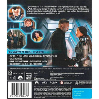 Star Trek: Discovery - Season 4 Blu-Ray