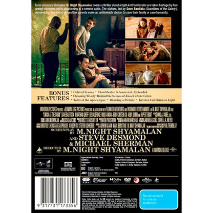 Knock at the Cabin DVD