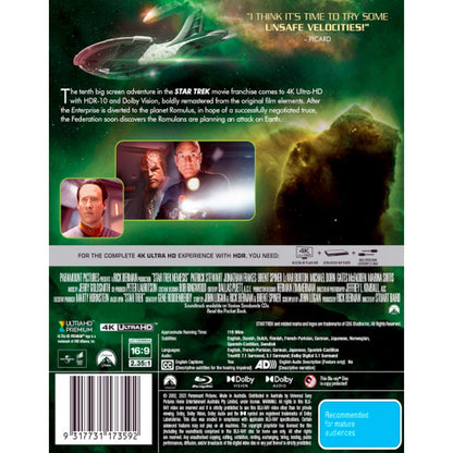 Star Trek X: Nemesis 4K UltraHD