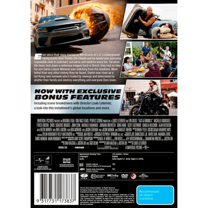 Fast & Furious X DVD