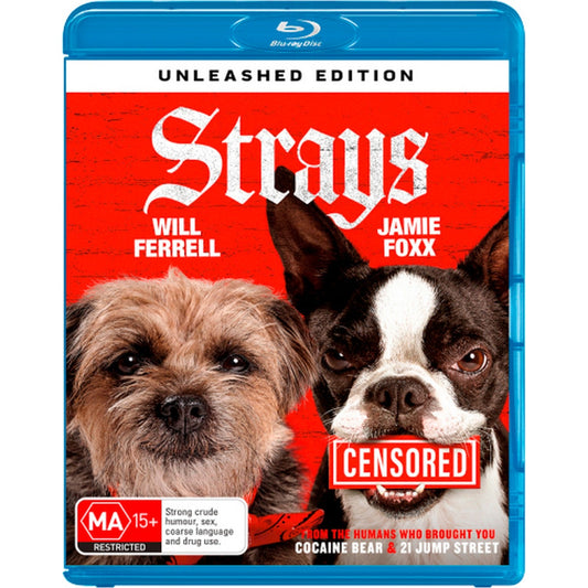 Strays (2023) (Censored - Unleashed Edition) Blu-Ray