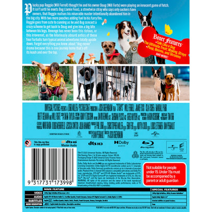 Strays (2023) (Censored - Unleashed Edition) Blu-Ray