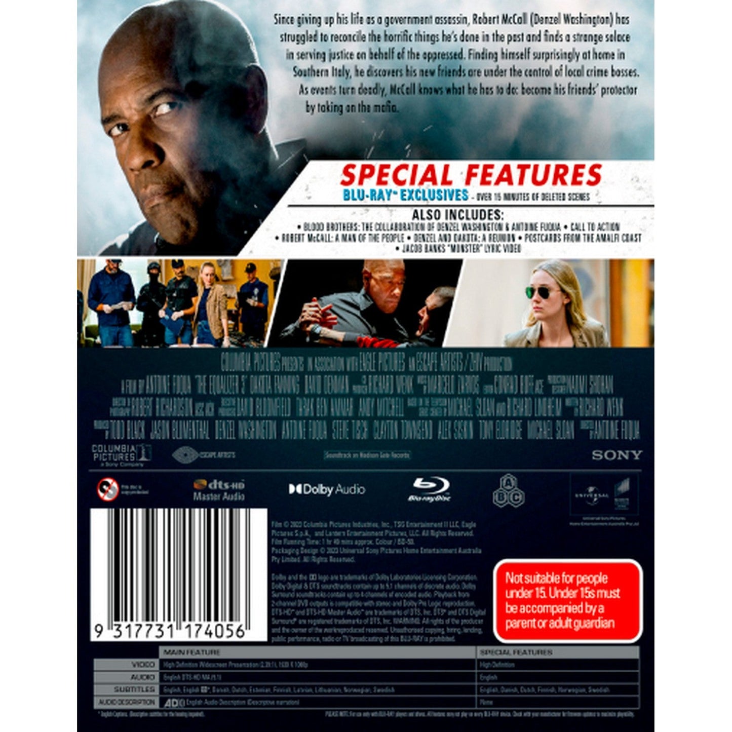 The Equalizer 3 Blu-Ray