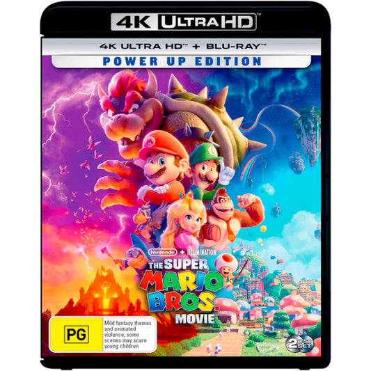 The Super Mario Bros. Movie (2023) 4K UltraHD + Blu-Ray