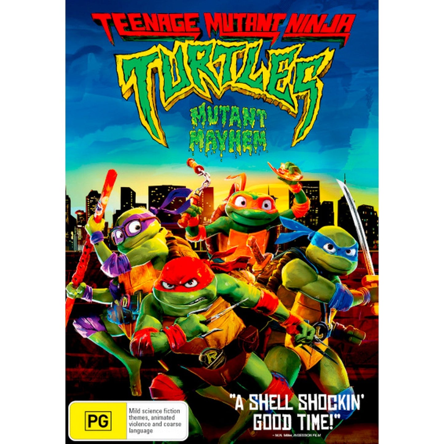 Teenage Mutant Ninja Turtles: Mutant Mayhem DVD