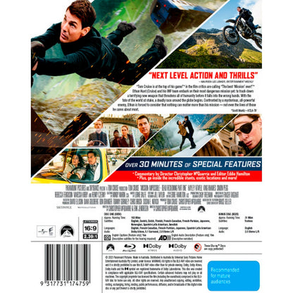 Mission: Impossible - Dead Reckoning Blu-Ray