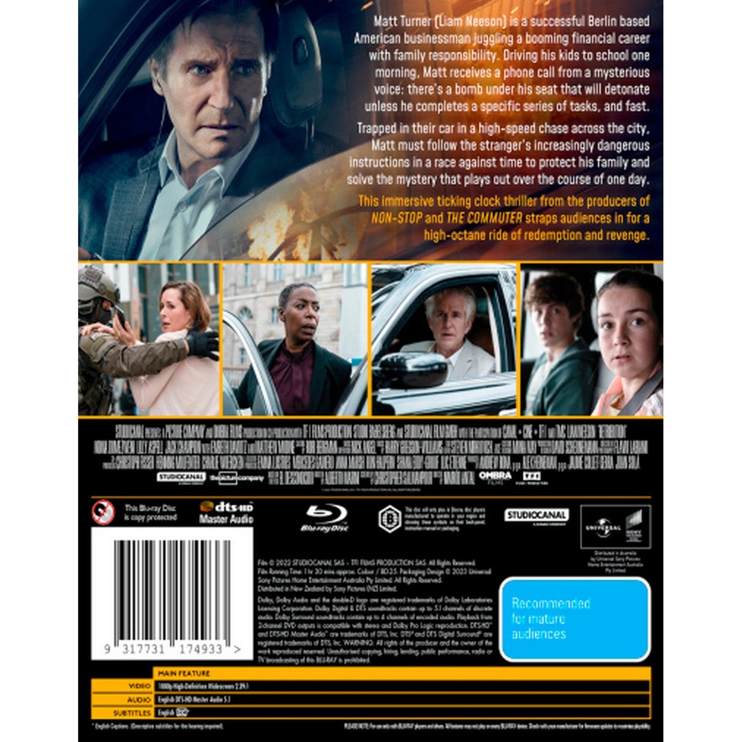 Retribution (2023) Blu-Ray