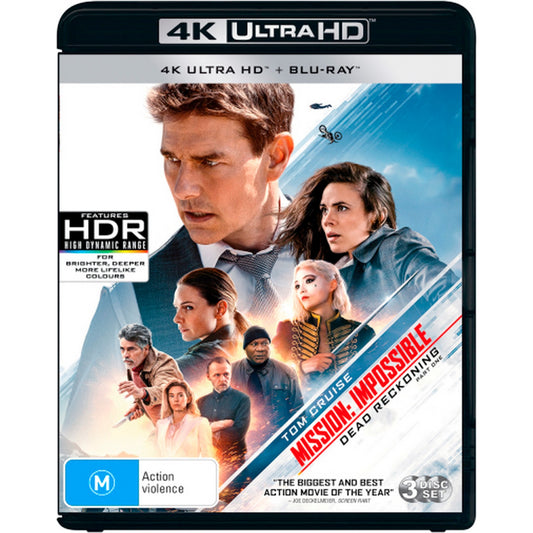 Mission: Impossible - Dead Reckoning 4K UltraHD + Blu-Ray