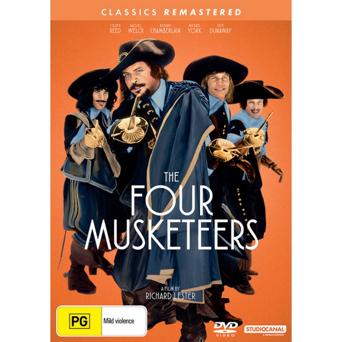 The Four Musketeers (1974) (Classics Remastered) DVD