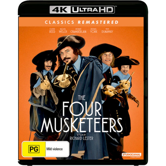 The Four Musketeers (1974) (Classics Remastered) 4K UltraHD