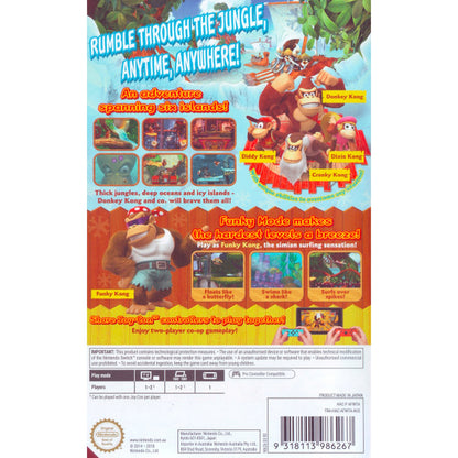 Donkey Kong Country Tropical Freeze (Nintendo Switch)