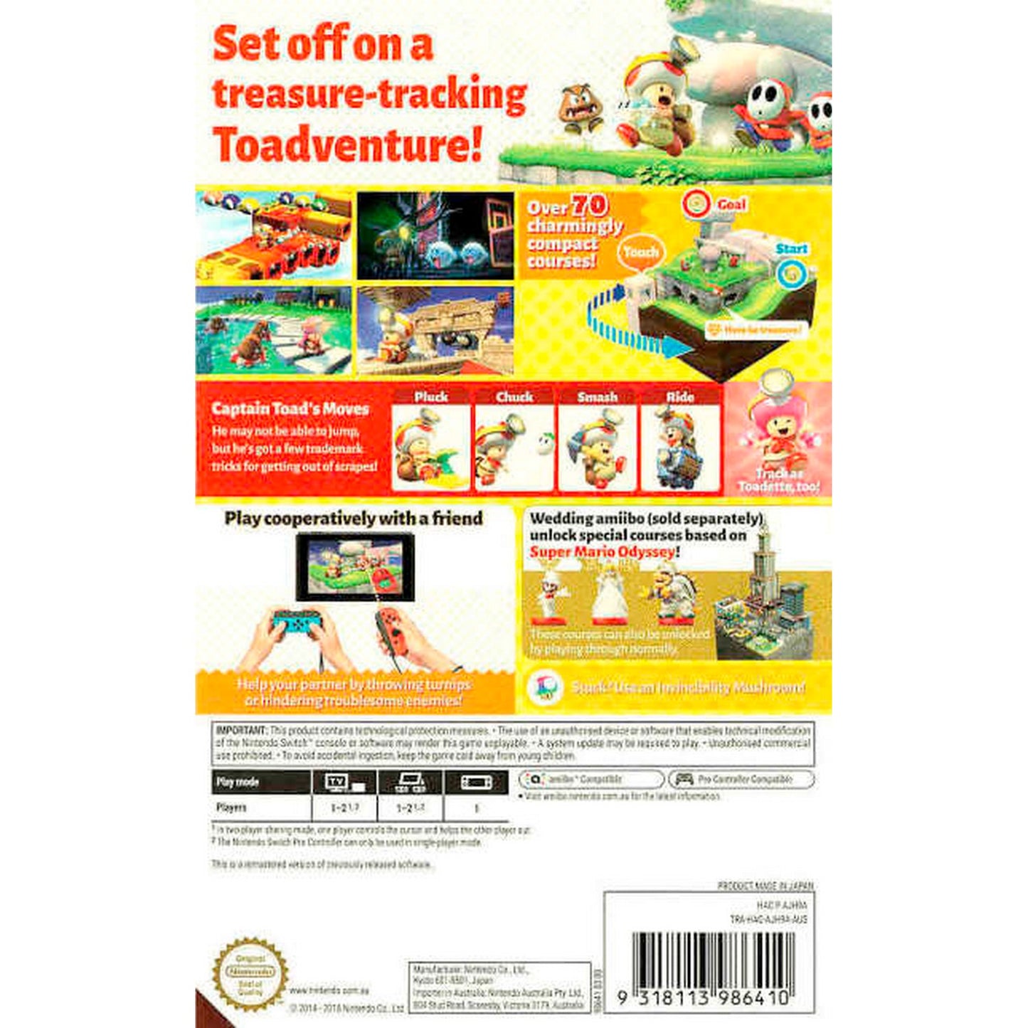 Captain Toad Treasure Tracker (Nintendo Switch)