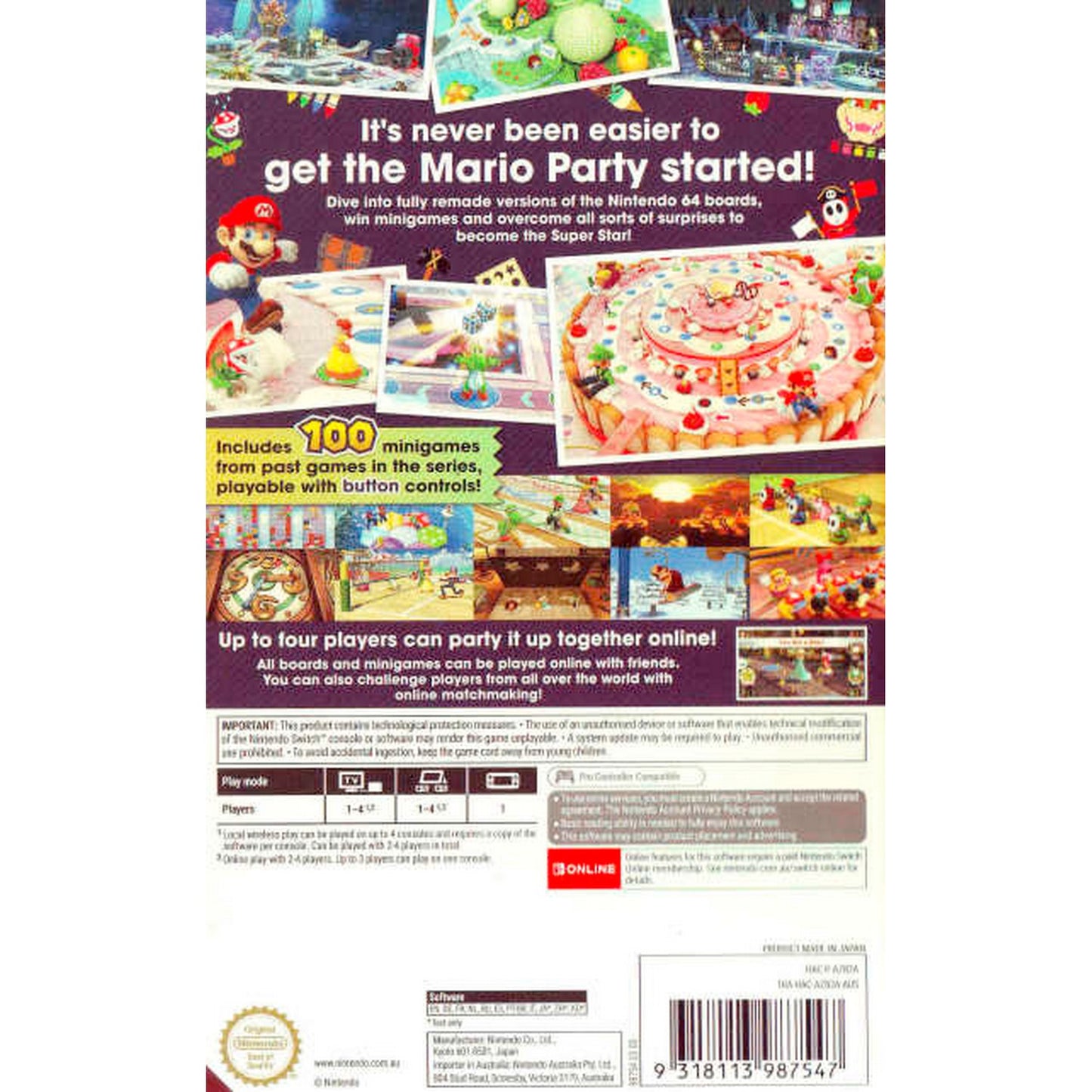 Mario Party Superstars (Nintendo Switch)