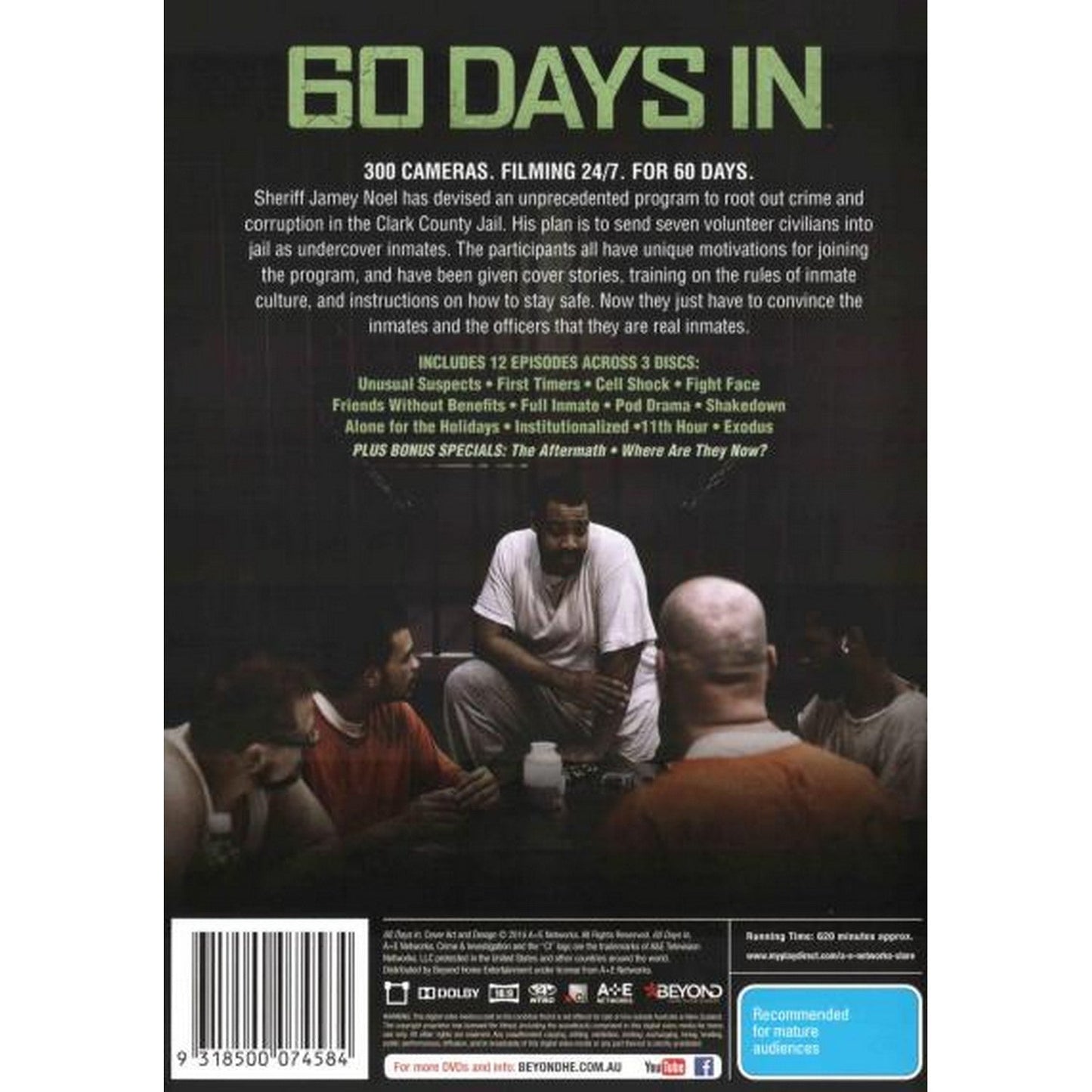 60 Days In DVD