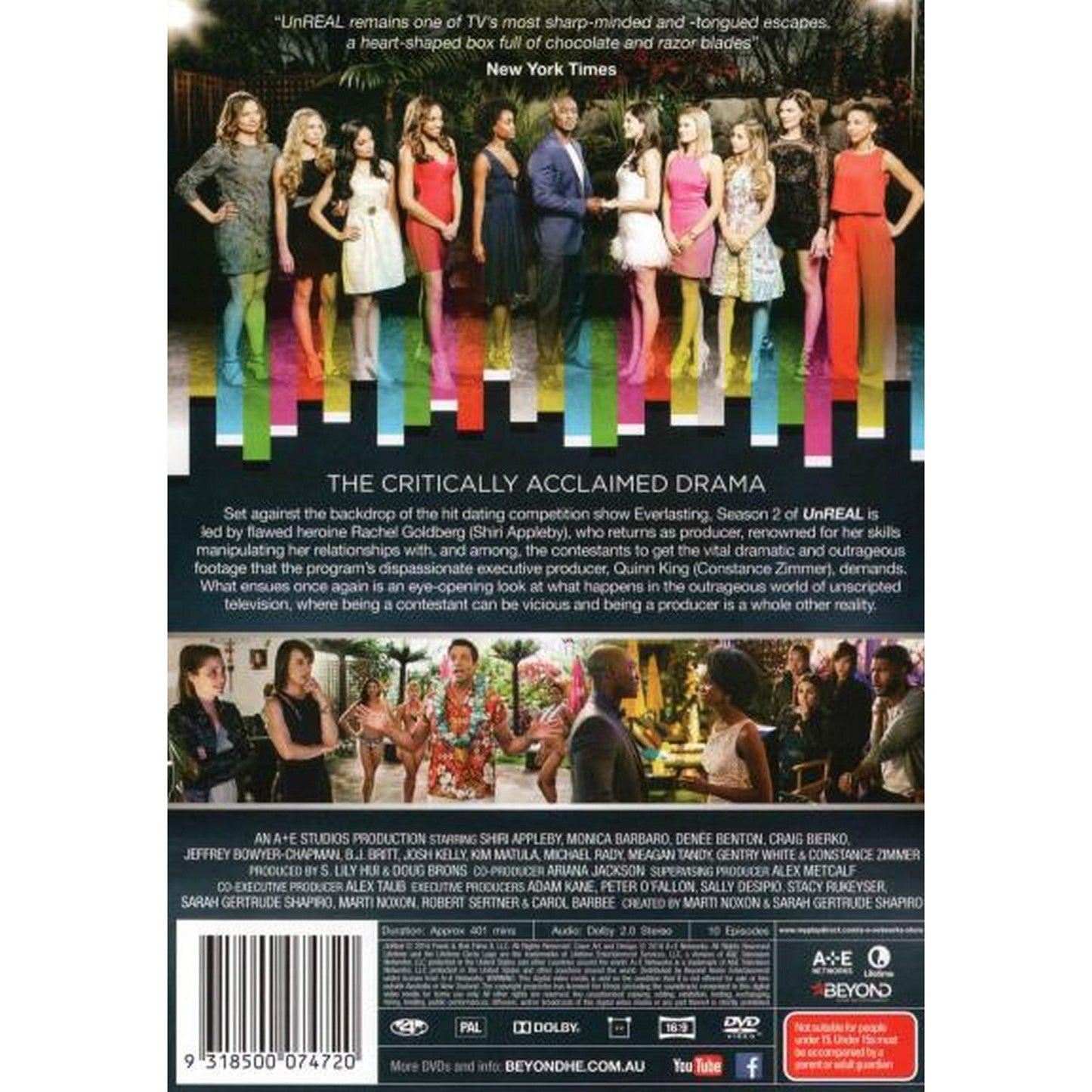 UnREAL: Season 2 DVD