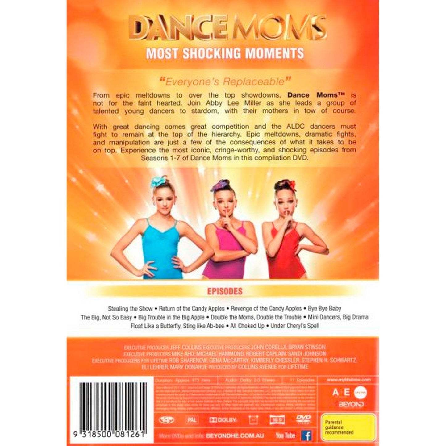 Dance Moms: Most Shocking Moments DVD