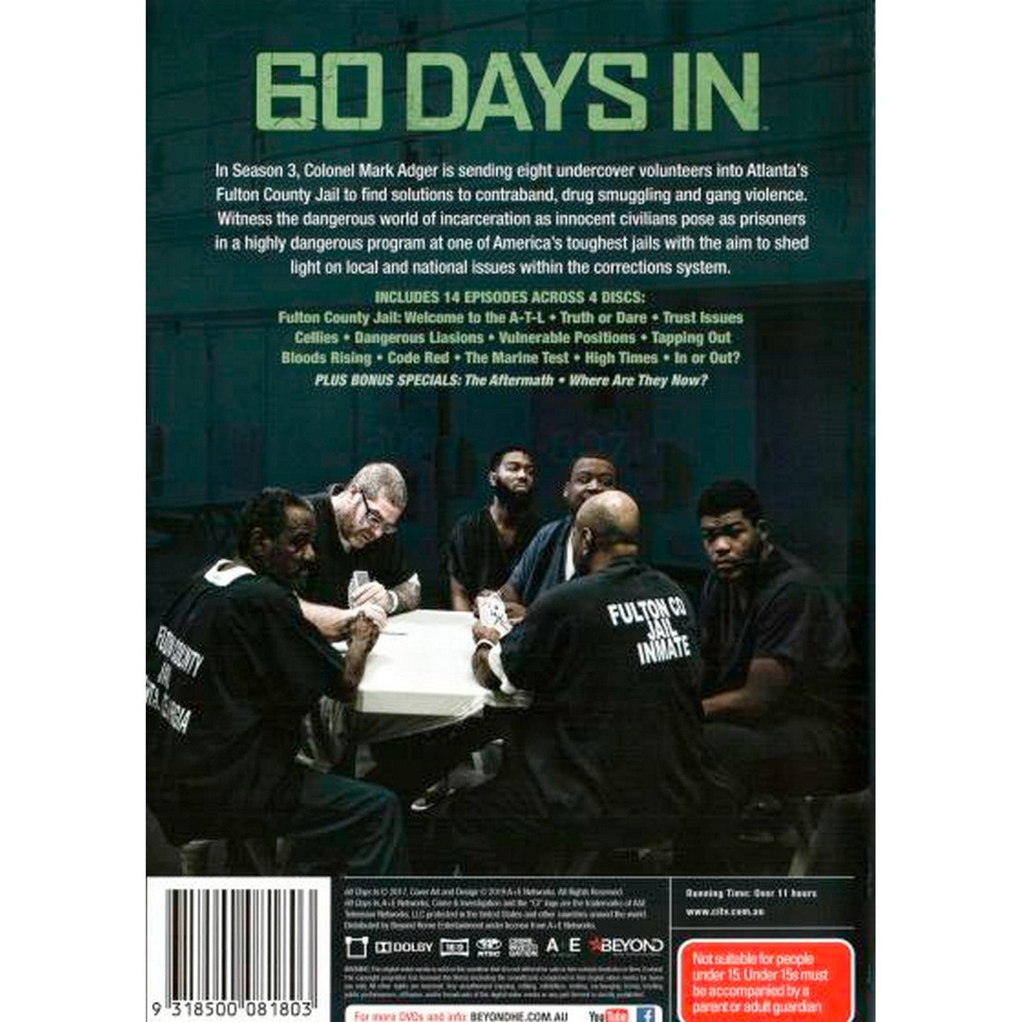 60 Days In: Season 3 DVD