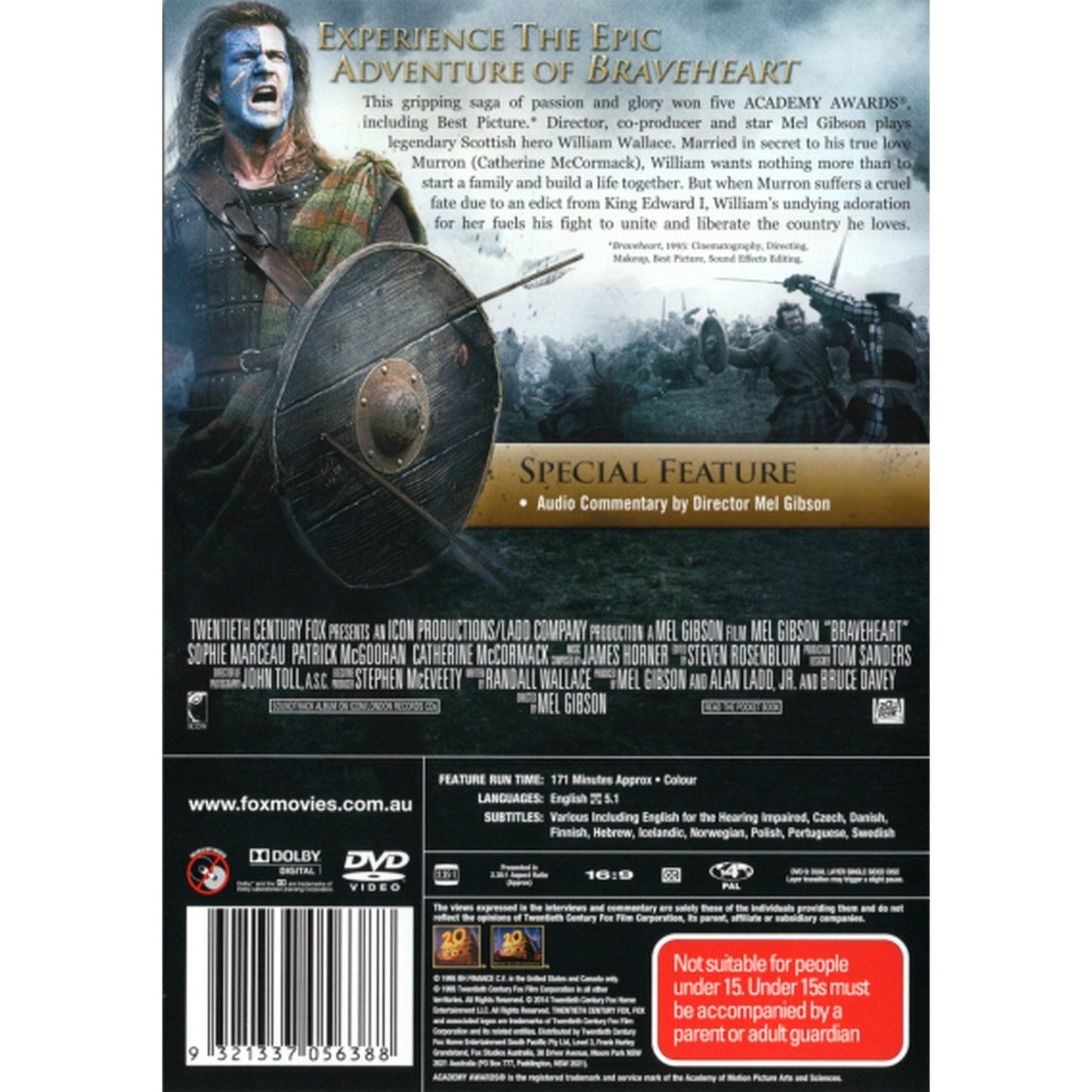 Braveheart DVD