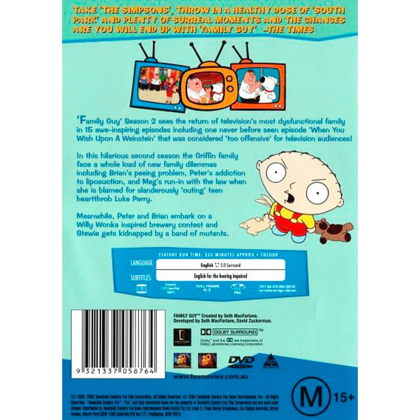 Family Guy: Season 2 DVD