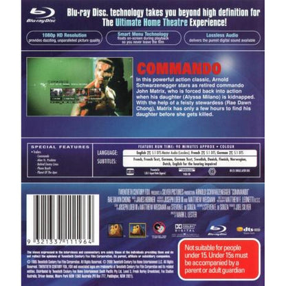 Commando Blu-Ray