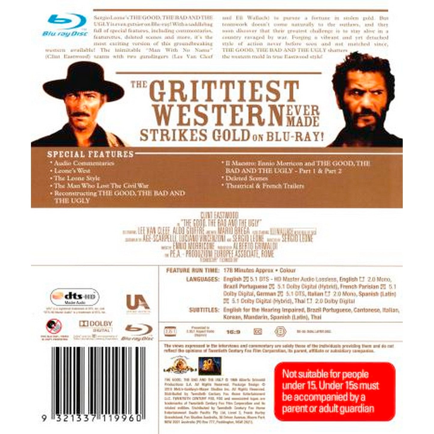 The Good The Bad And The Ugly  Blu-Ray