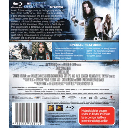 Conan the Barbarian Blu-Ray