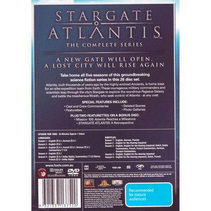 Stargate: Atlantis - The Complete Series DVD Box Set