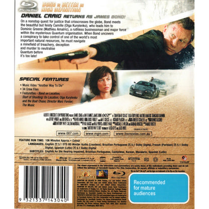 Quantum of Solace (007) Blu-Ray