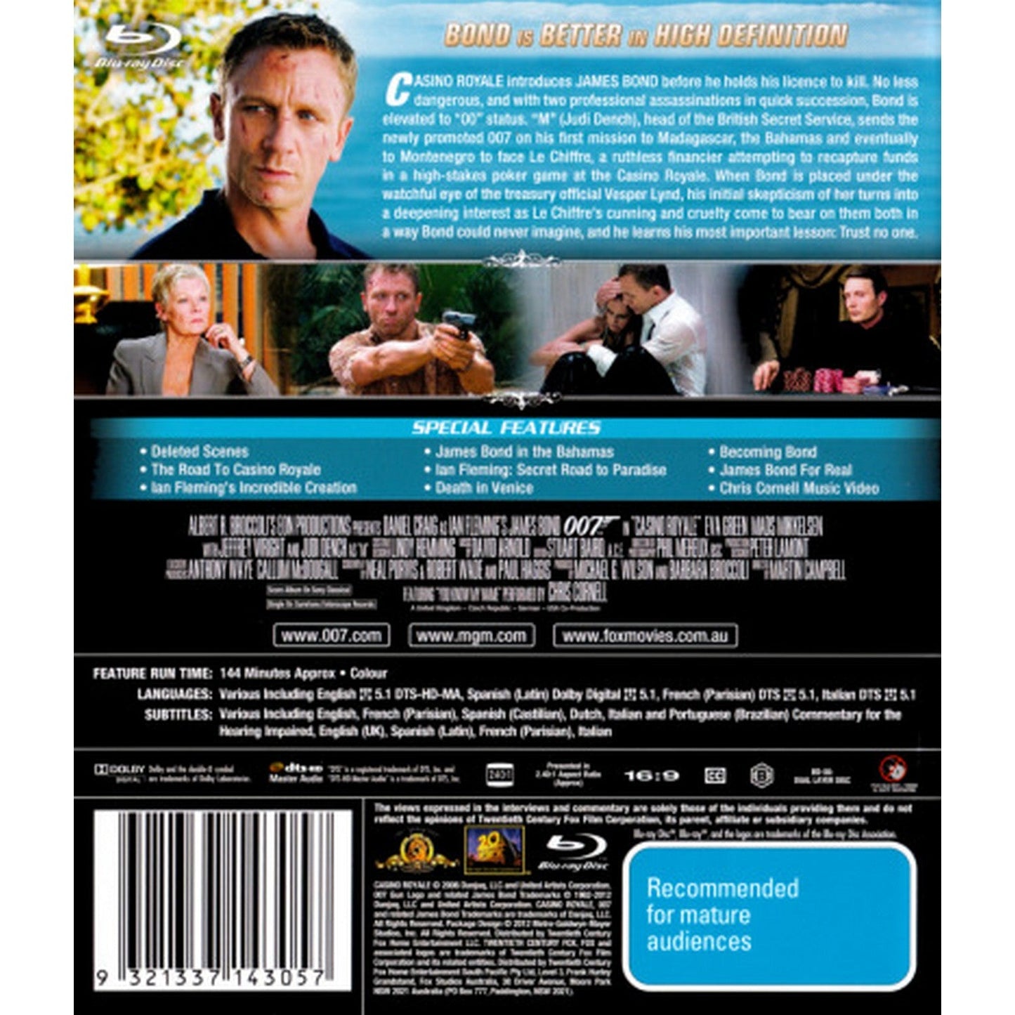 Casino Royale (007) Blu-Ray