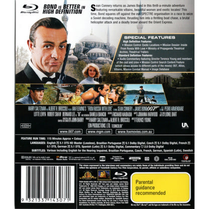 From Russia With Love (007) Blu-Ray