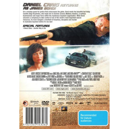 Quantum of Solace (007) DVD