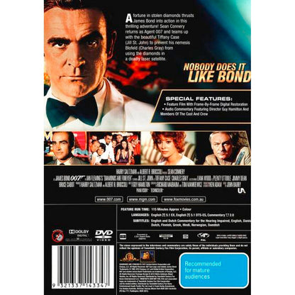 Diamonds Are Forever (007) DVD