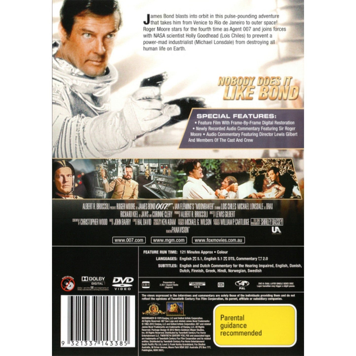 Moonraker (007) DVD